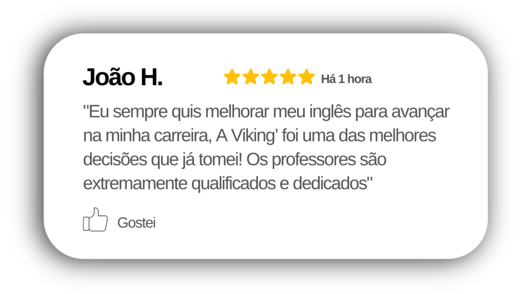 Viking School Escola de Inglês São Paulo Curso Online de Inglês
